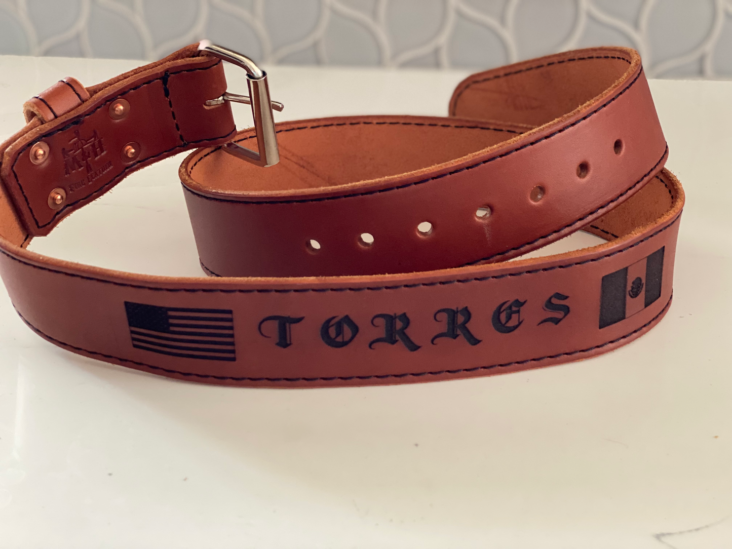 Custom Bunker Pant Belt